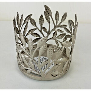 *New* SILVER BRANCHES ~ SINGLE WICK CANDLE HOLDER ~ Bath & Body Works
